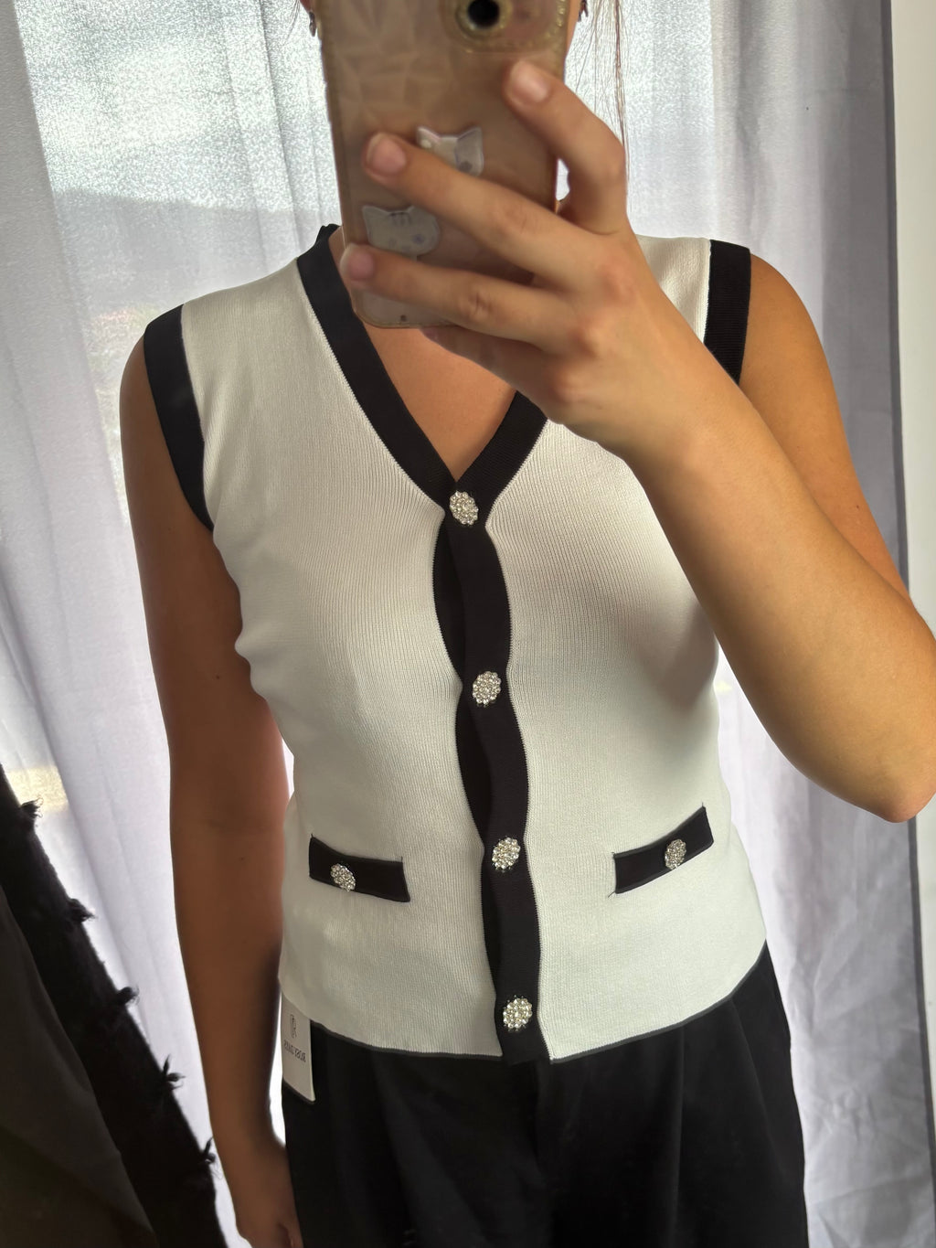 Pull/ gilet  sans manches