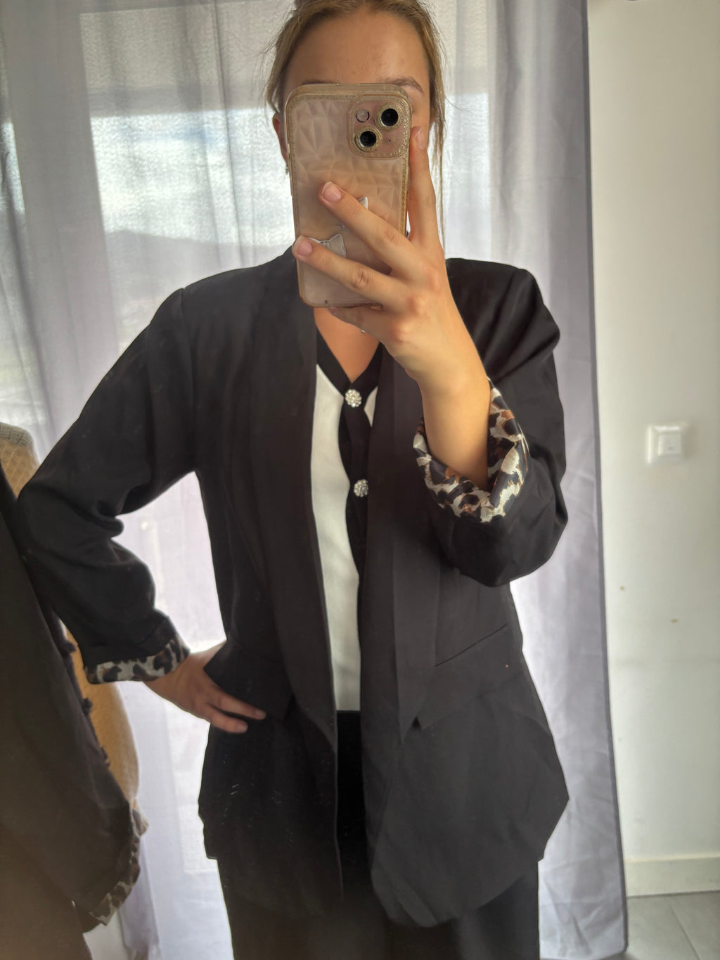 Blazer léopard