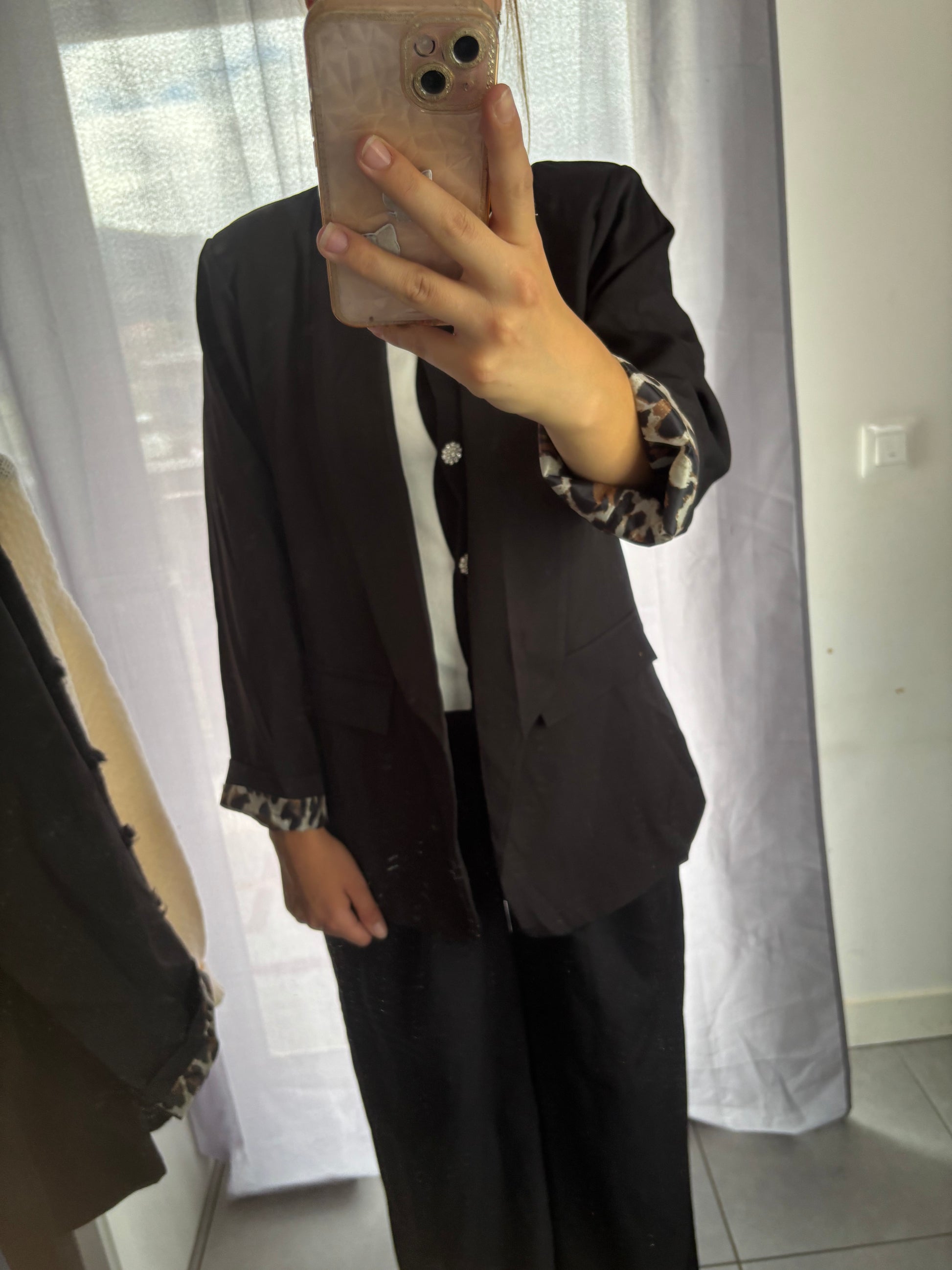 Blazer léopard