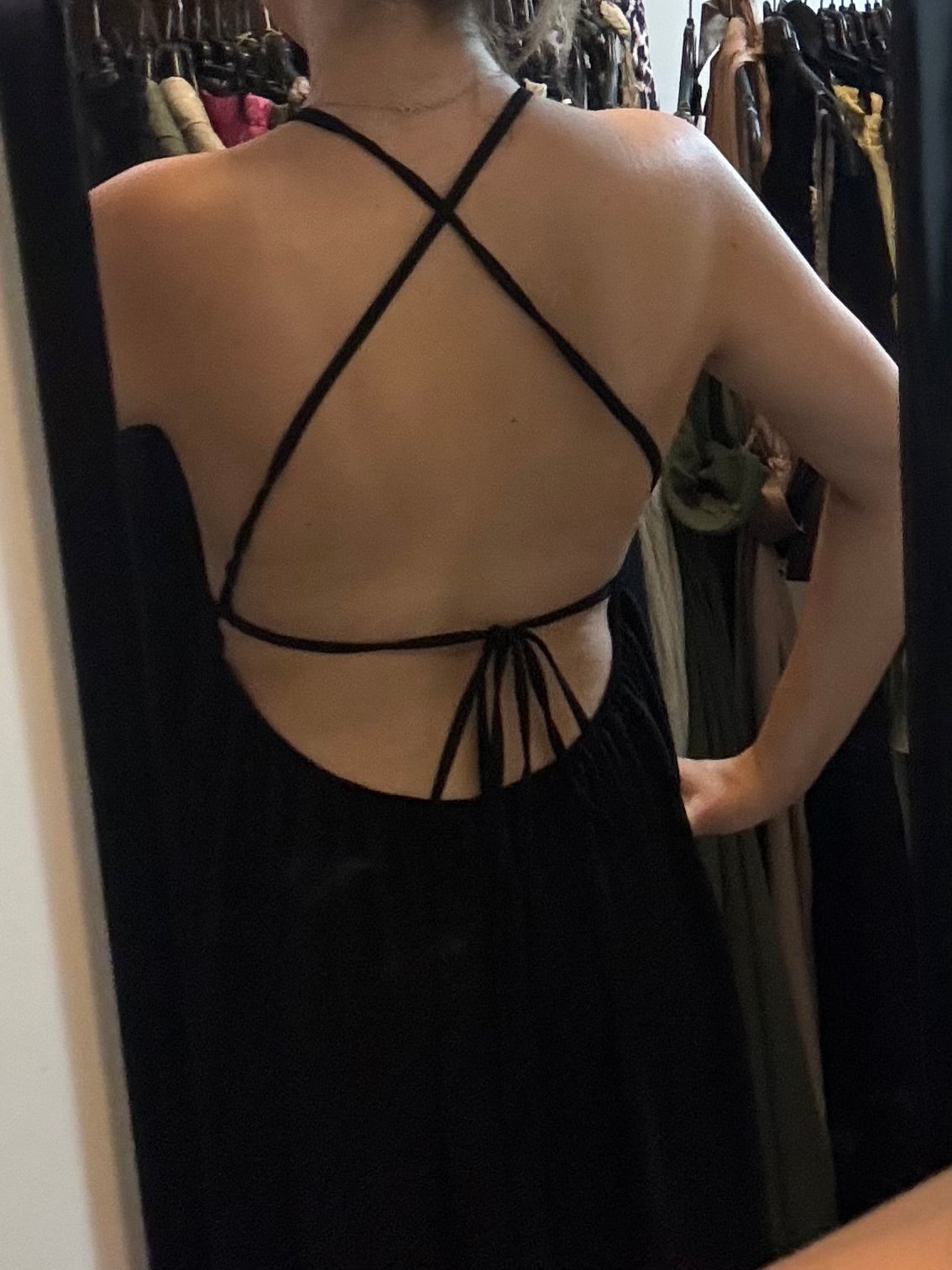Robe dos nus