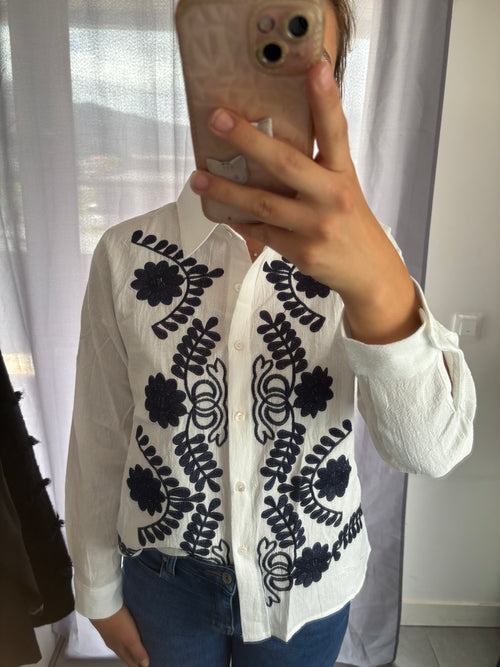Chemise fleur